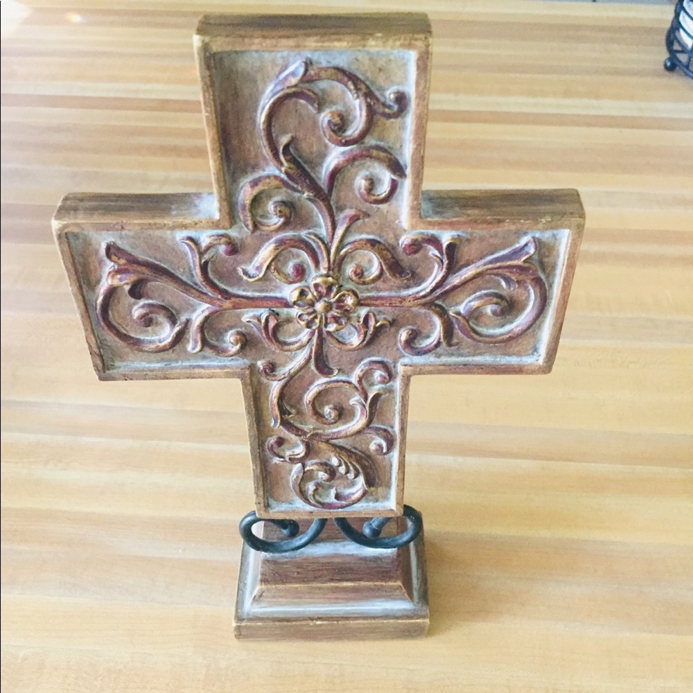 SLAH Jubilation Cross  Resin w/Metal Accents New in Box
